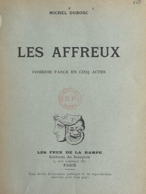 cover image of Les affreux